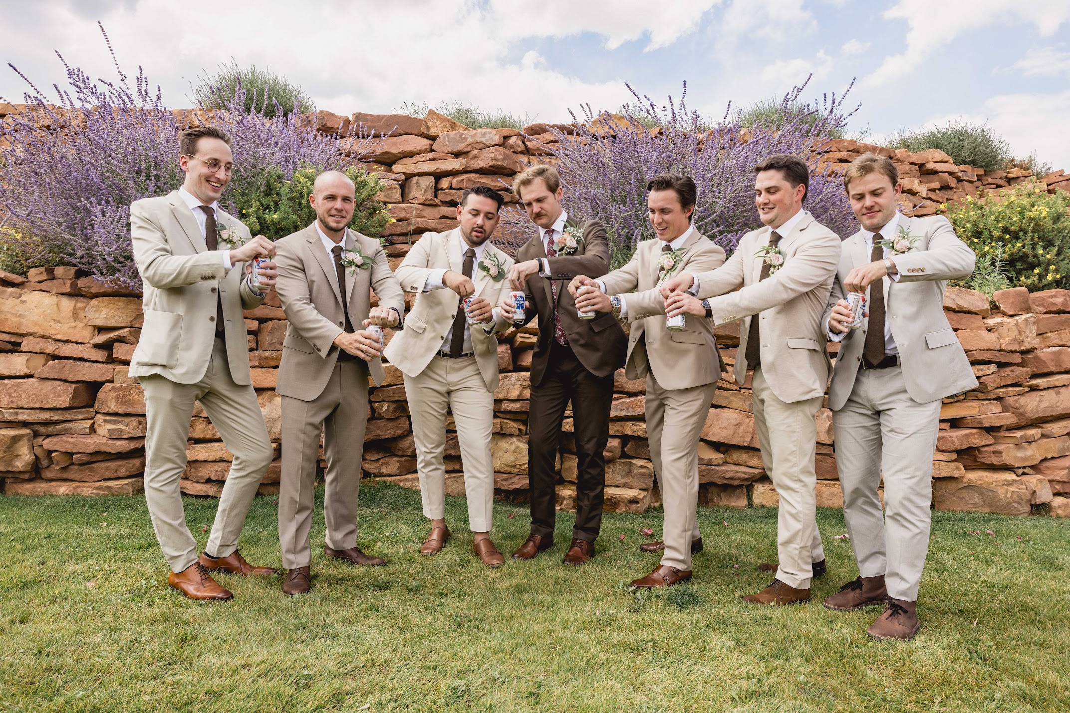 Boys at Max Wedding